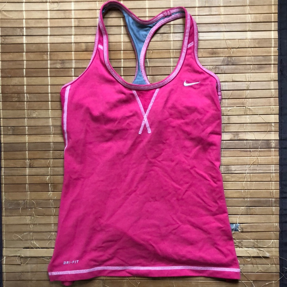 Nike Pink Athletic Tank Top